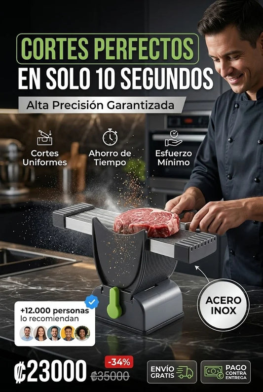 REBANADOR DE CARNE PREMIUM DE ALTA PRECISIÓN