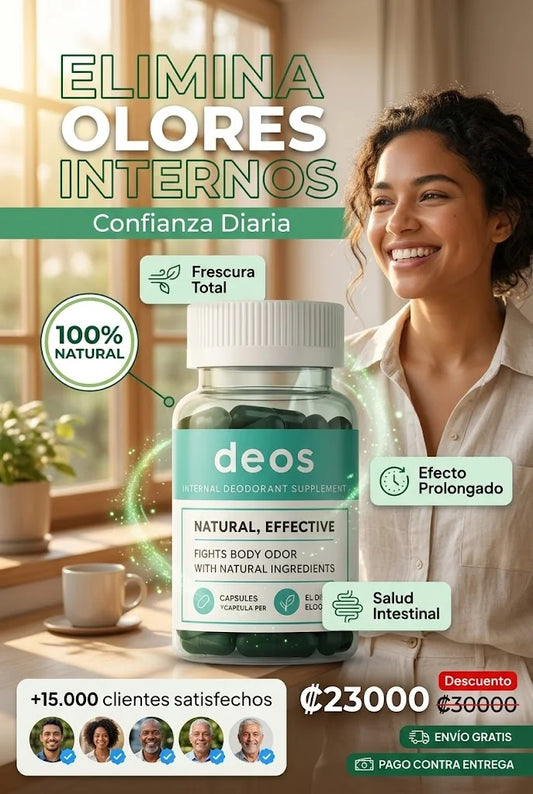 DEOS - SUPLEMENTO DESODORANTE INTERNO